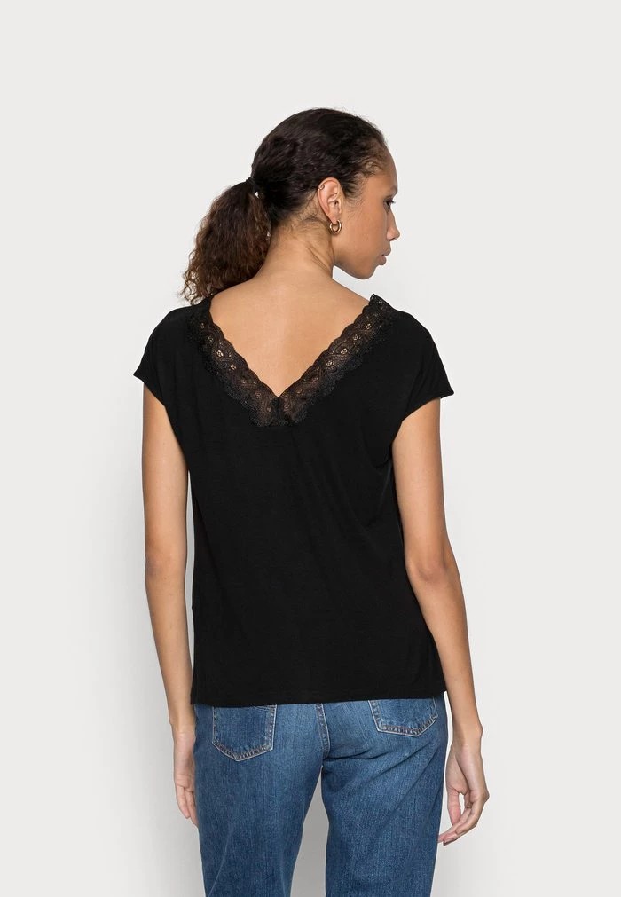 T-Shirt ANNA FIELD Anna Field Basic T-shirt Noir Femme | GFI-3132692